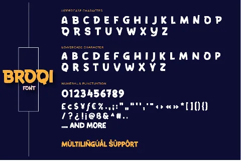 BROQI font