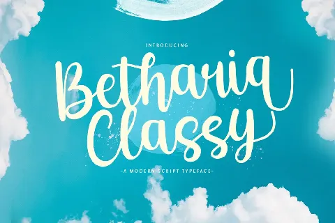 Betharia Classy font