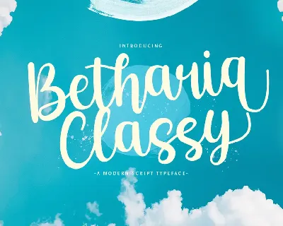 Betharia Classy font