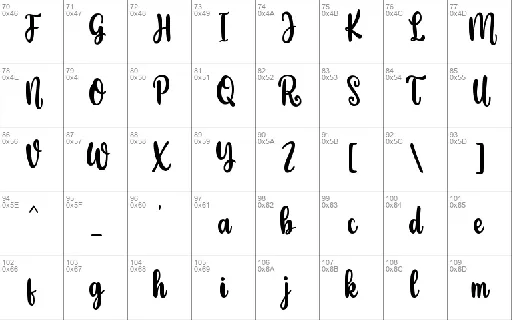 BeautifulHoliday font