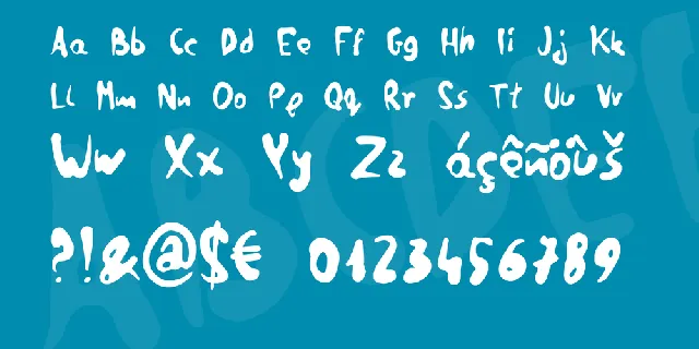 zai Quill Ink Handy font