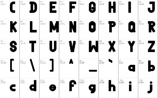 HELLO DUCKIES font