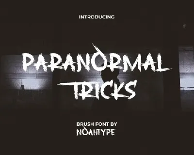 Paranormal Tricks font