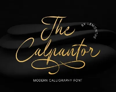 The Calpantor font