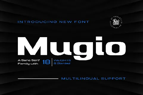 Mugio font