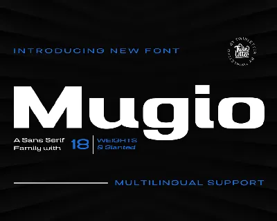 Mugio font