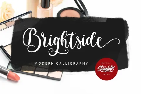 Brightside Modern Calligraphy font