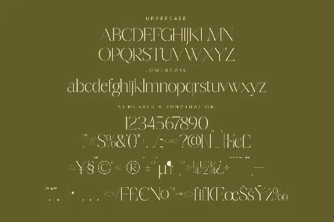 Mosbian DEMO VERSION font