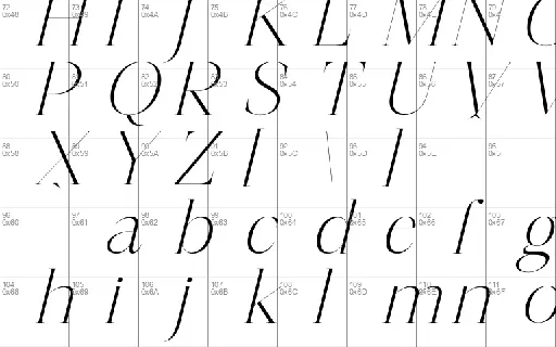 Mosbian DEMO VERSION font