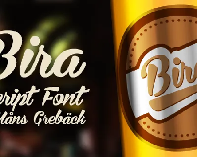 Bira PERSONAL USE ONLY font