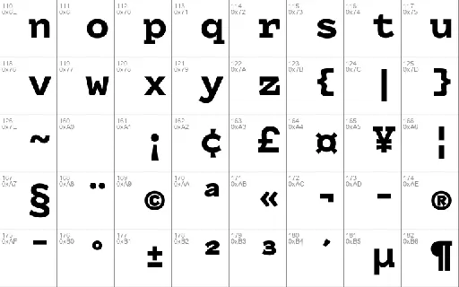 Drafting* Mono font