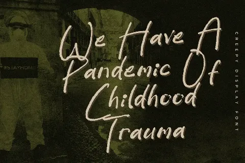 Suffering Pandemic font