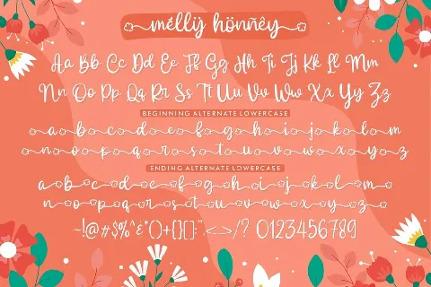 Melly Honney font