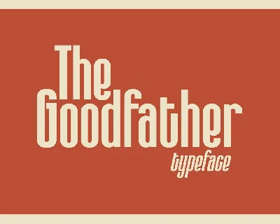 The Goodfather font