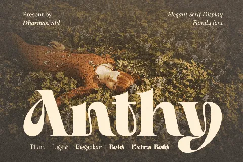 Anthy DEMO font