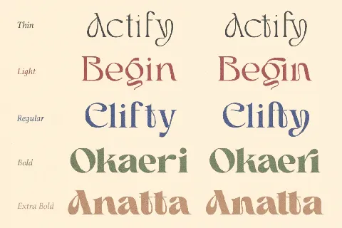 Anthy DEMO font