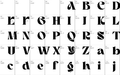 Anthy DEMO font