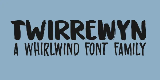 Twirrewyn Free Download font