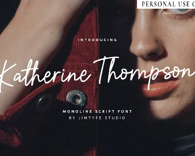 Katherine Thompson DEMO! font