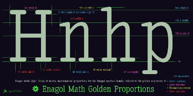 Enagol Math font