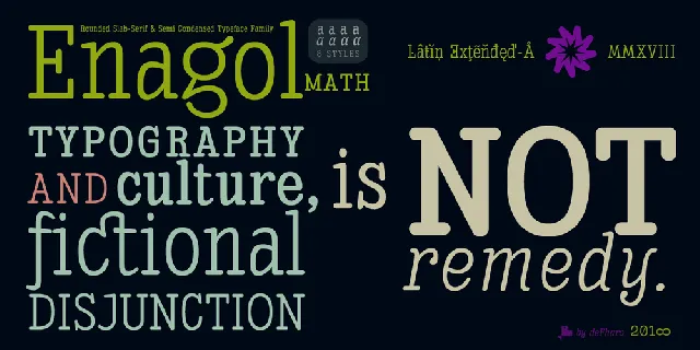 Enagol Math font