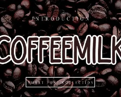 Coffeemilk Display font