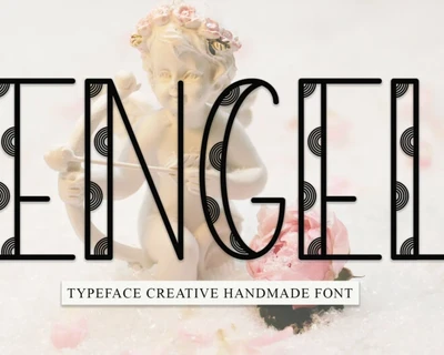 Engel Display font