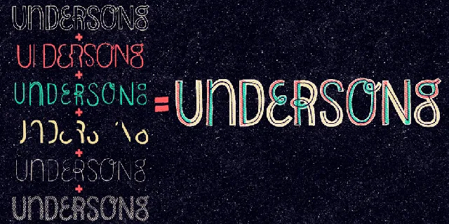 Undersong Family font