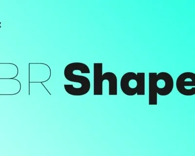 BR Shape Family font