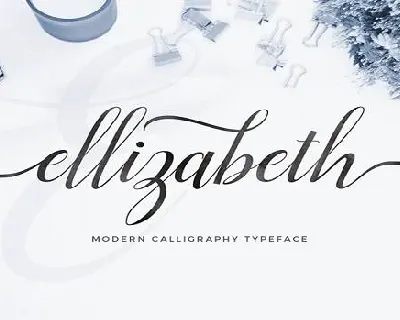 Ellizabeth font