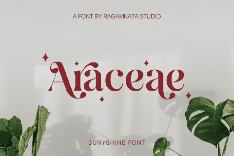 Sunyshine DEMO font