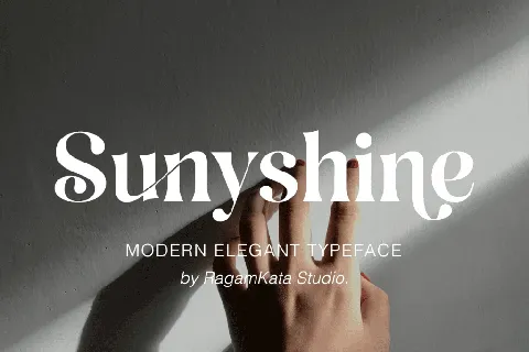 Sunyshine DEMO font