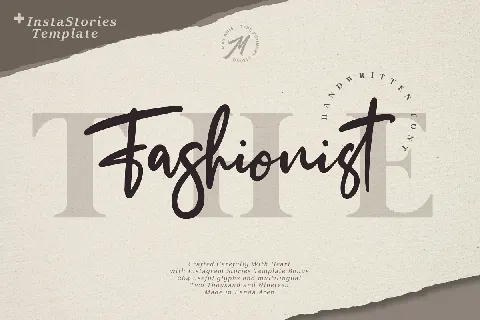 The Fashionist Script font