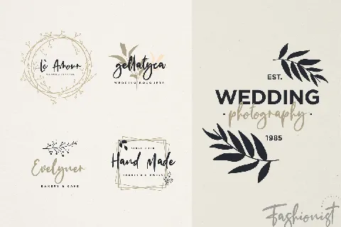 The Fashionist Script font