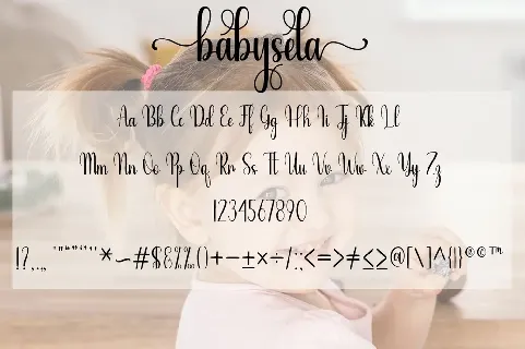 Baby Sela font