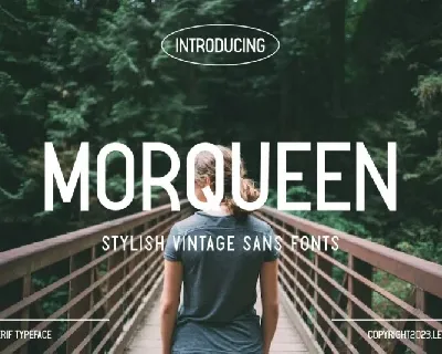 Morqueen font