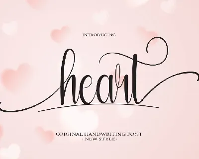 Heart font