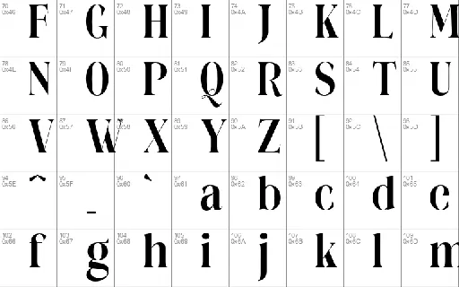 Megilona font