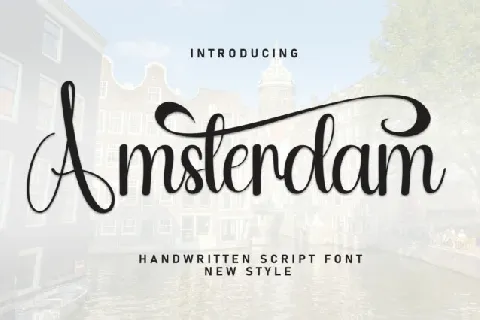 Amsterdam Calligraphy font