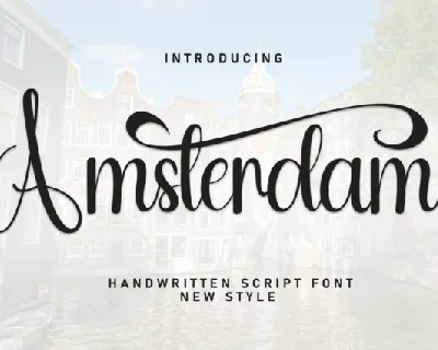 Amsterdam Calligraphy font