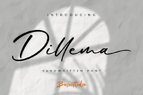 Dillema font