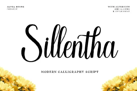 Sillentha font