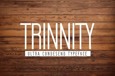 Trinnity font