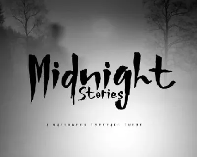 Midnight Stories font