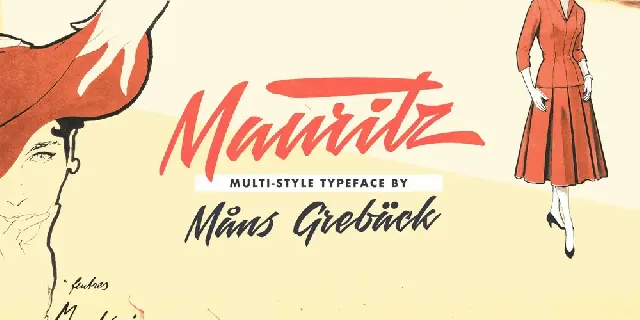 Mauritz font