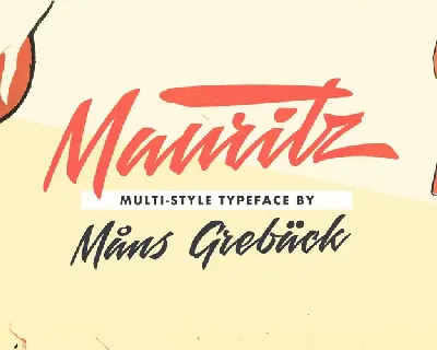 Mauritz font