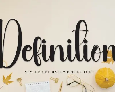 Definition Script font