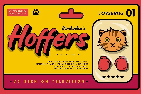 Hoffers Playful Display font