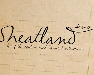 Wheatland Free font