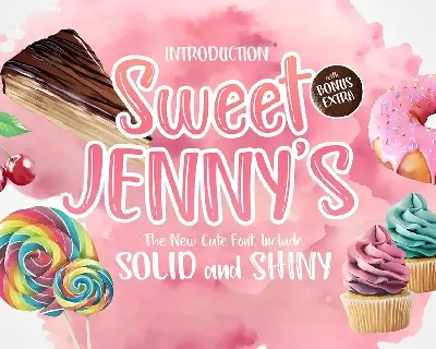 Sweet Jennys Demo font